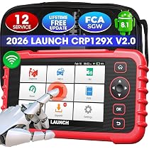 2026 Elite Launch OBD2 Scanner CRP129X V2.0 FCA AutoAuth Car
